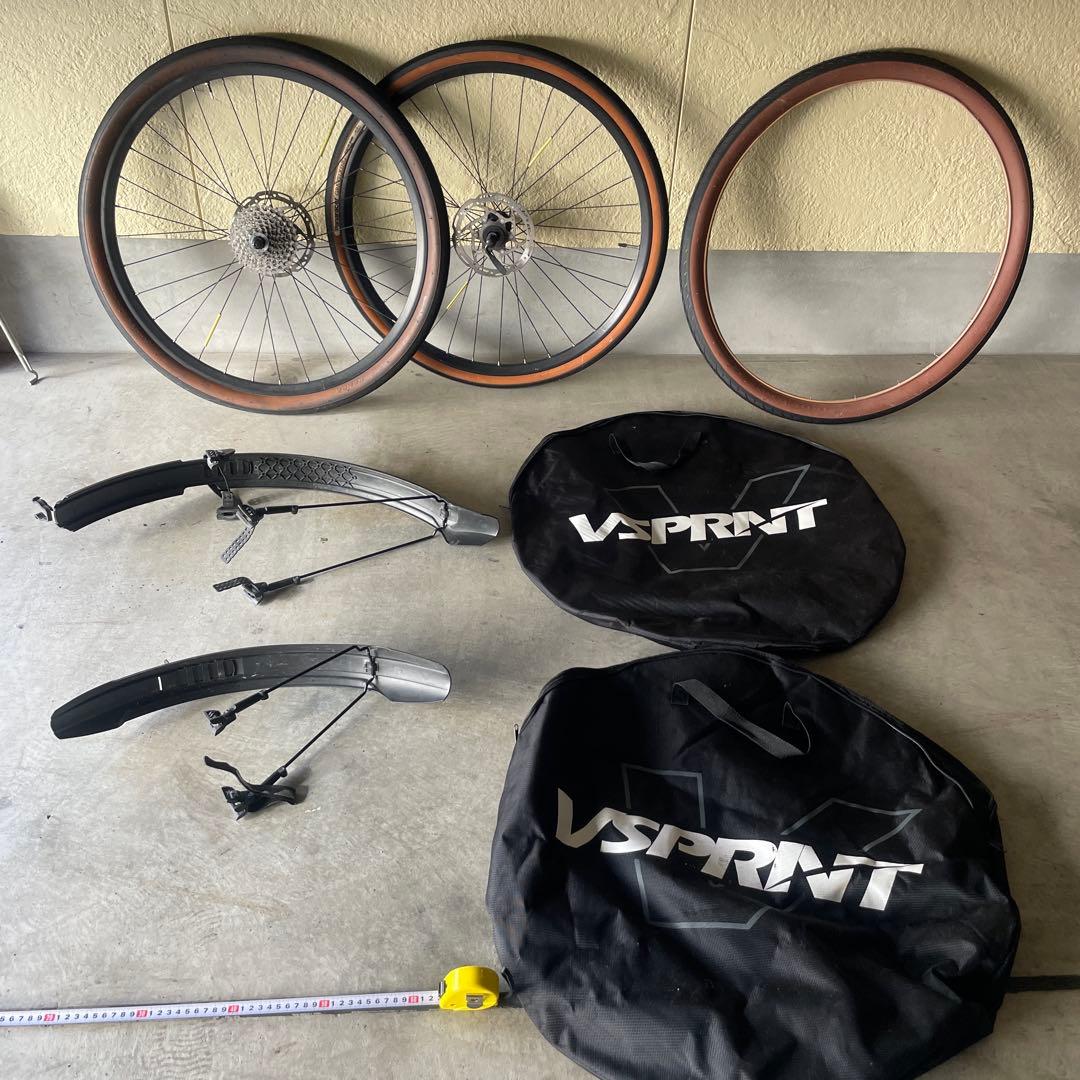 VSPRINT 完組ホイールとフェンダー2個