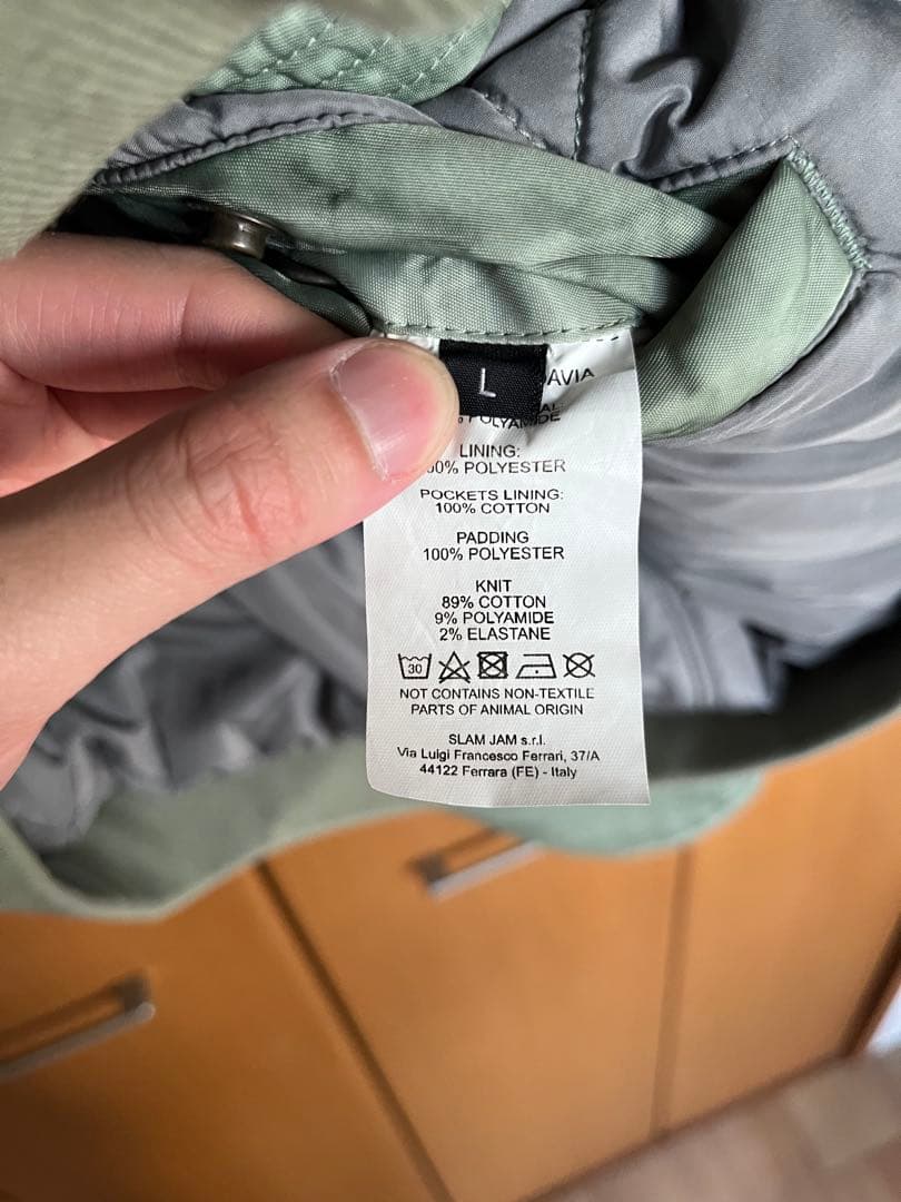 424×Alpha×SlamJam Ma-1 Bouble Zipped