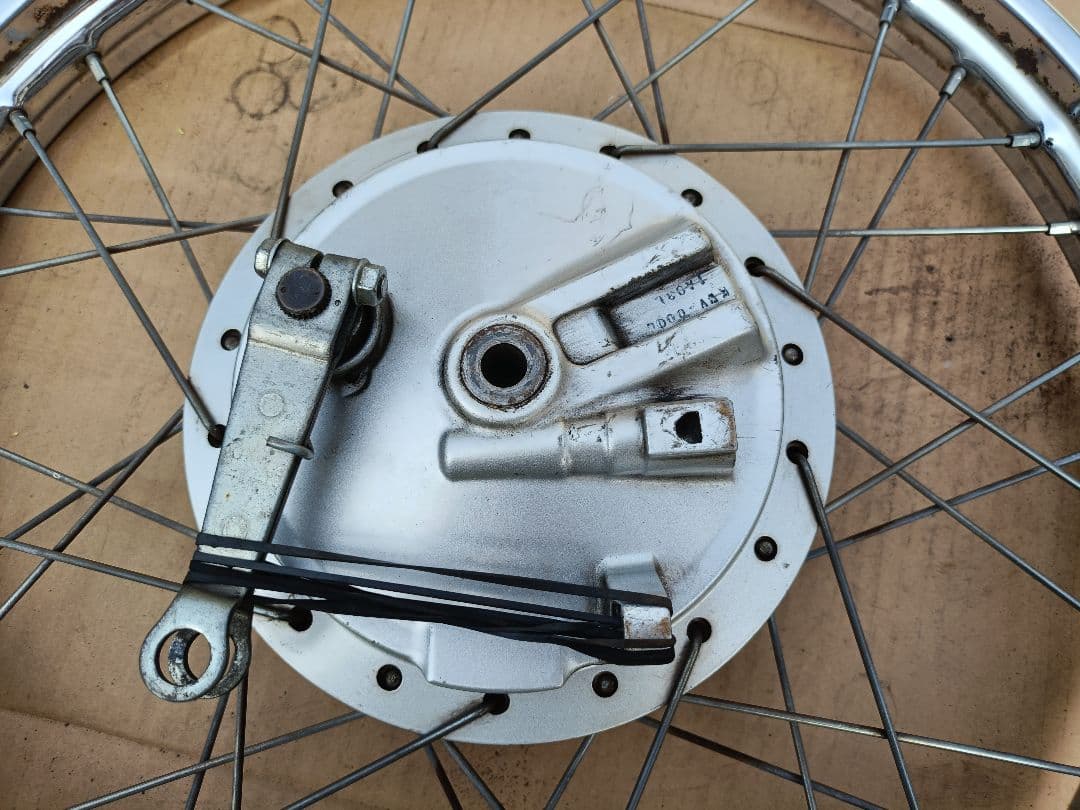 希少JA07デカドラムホイール 前後セット 17インチ