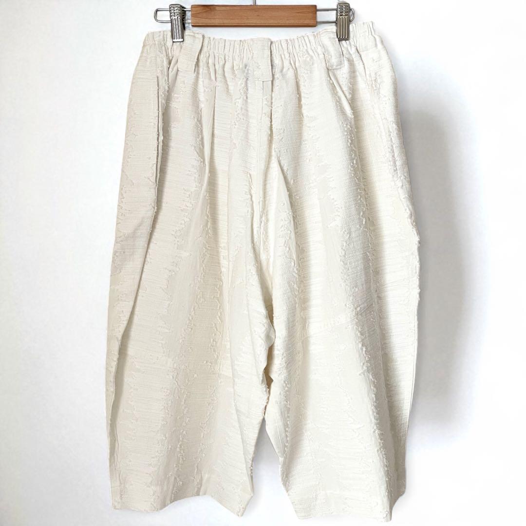 未使用 タグ付き MOYURU サルエルパンツ 立体裁断 サイズ M〜L