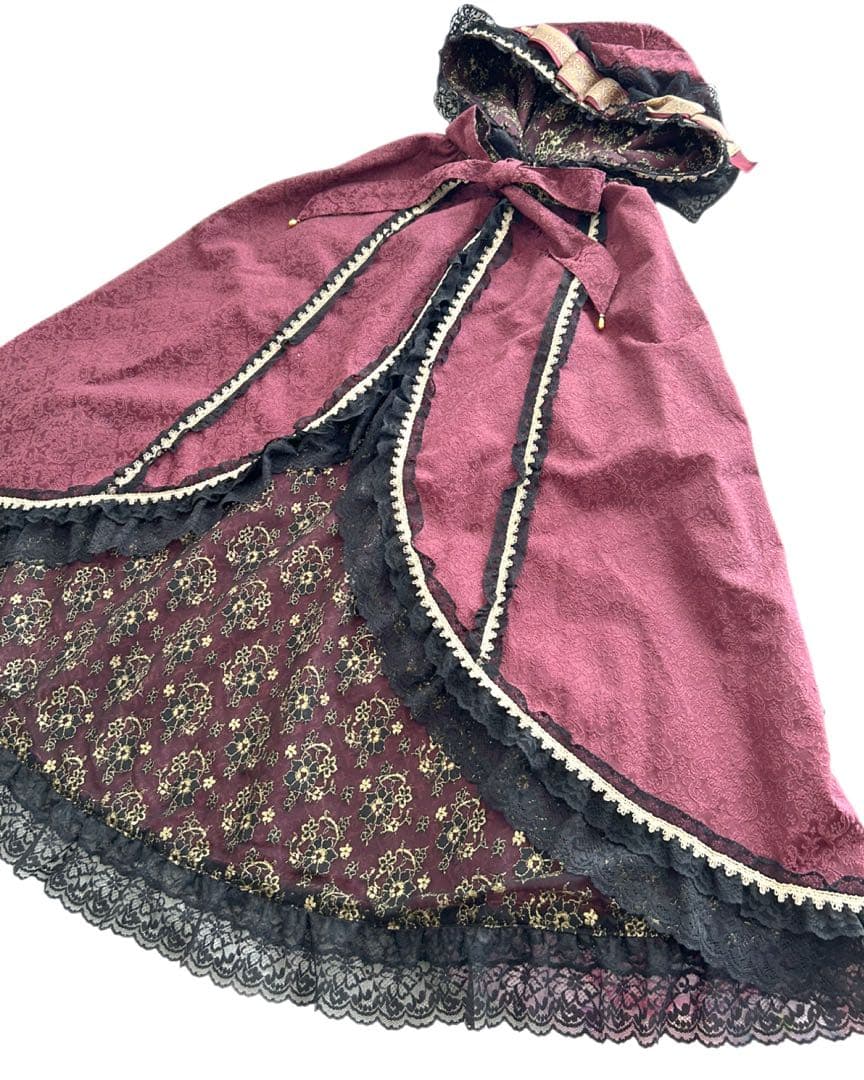 morphose Dressyジャガードレースマント B品サンプル