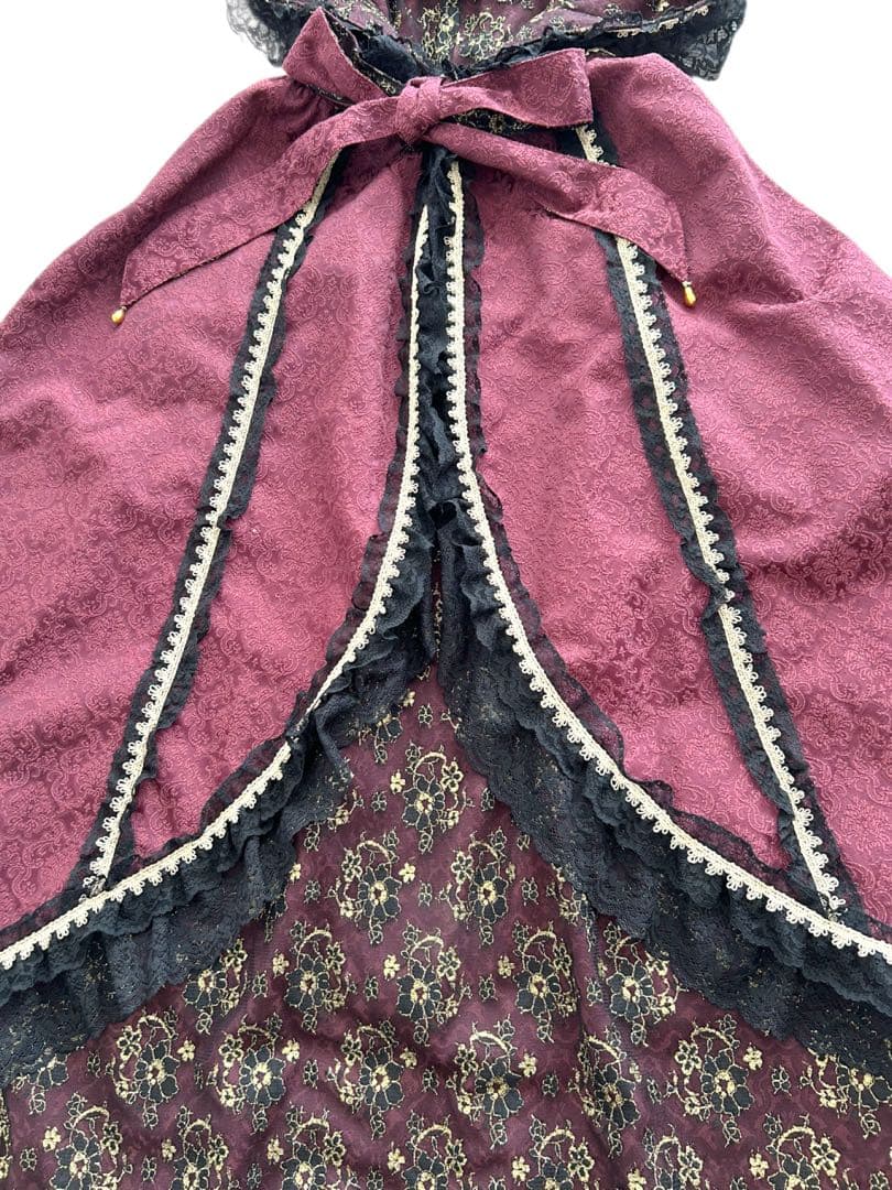 morphose Dressyジャガードレースマント B品サンプル