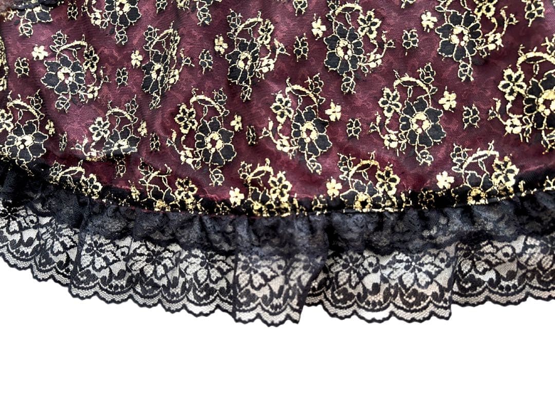 morphose Dressyジャガードレースマント B品サンプル