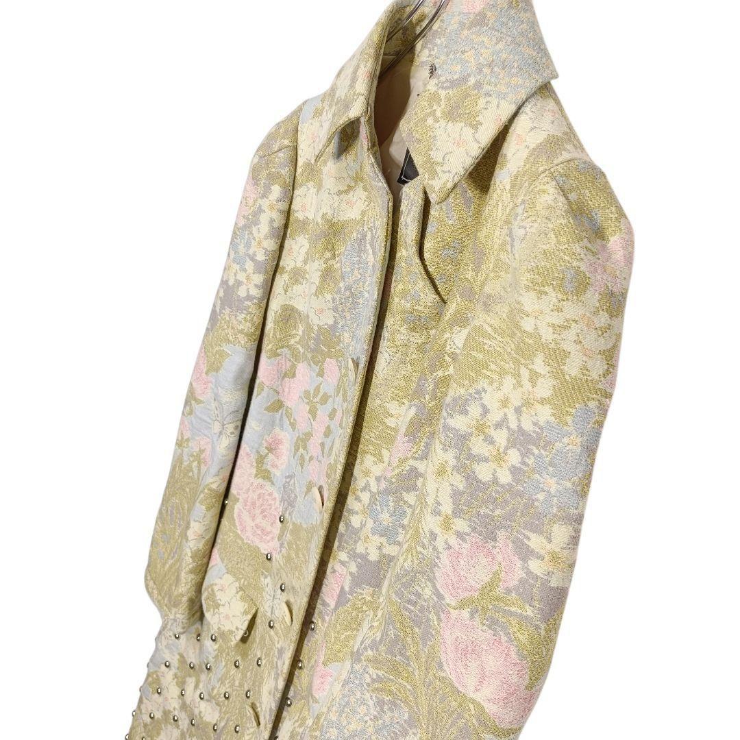 ケイタマルヤマ KEITA MARUYAMA コート 庭園ジャカードスタッズ