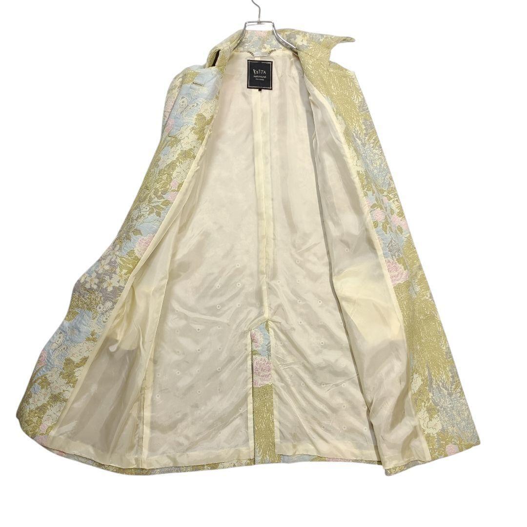 ケイタマルヤマ KEITA MARUYAMA コート 庭園ジャカードスタッズ