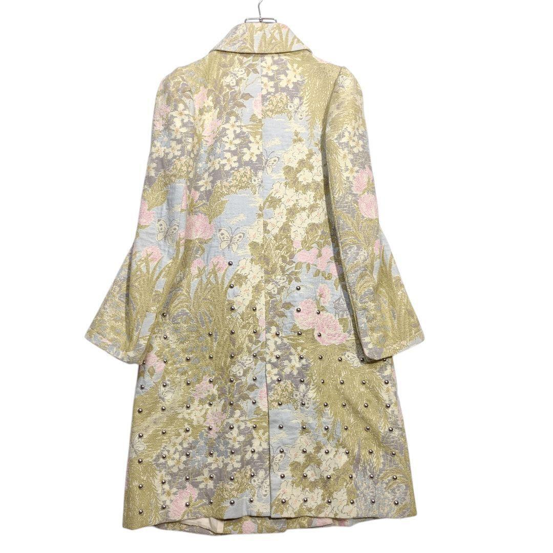 ケイタマルヤマ KEITA MARUYAMA コート 庭園ジャカードスタッズ