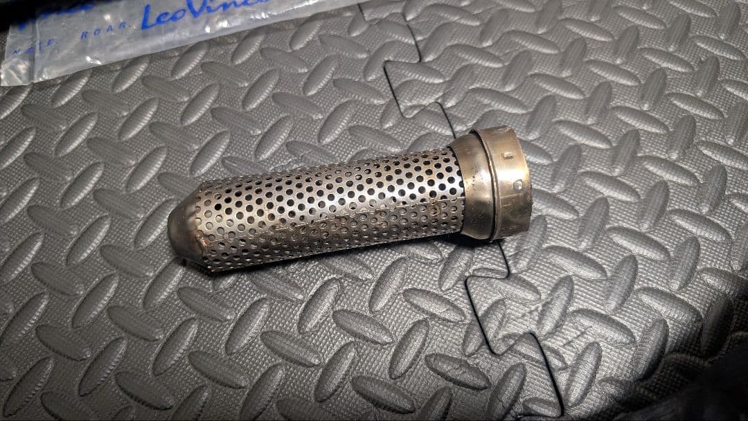 ducati scrambler マフラー LeoVince バッフル付き