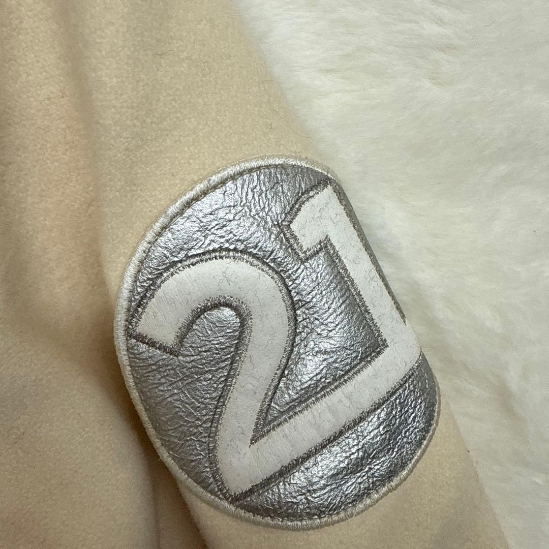 な*;様 courreges クレージュ21 スタジャン レディース ピンク M