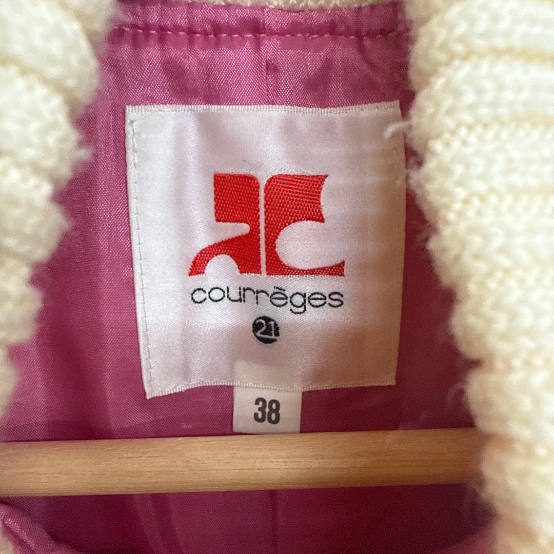 な*;様 courreges クレージュ21 スタジャン レディース ピンク M