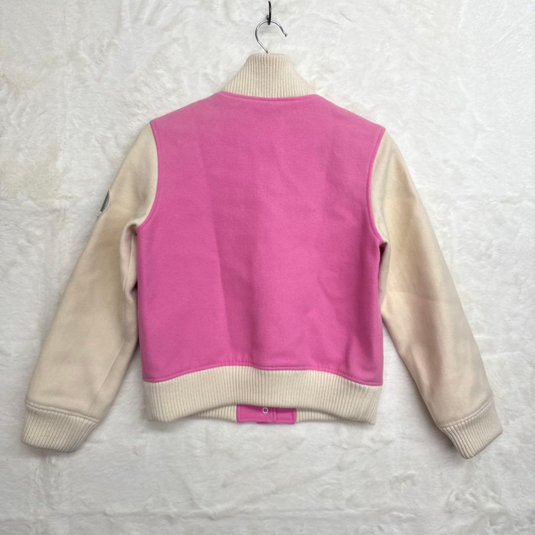 な*;様 courreges クレージュ21 スタジャン レディース ピンク M