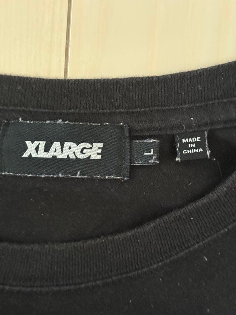 XLARGE LEX着用 ロンT ブラック L