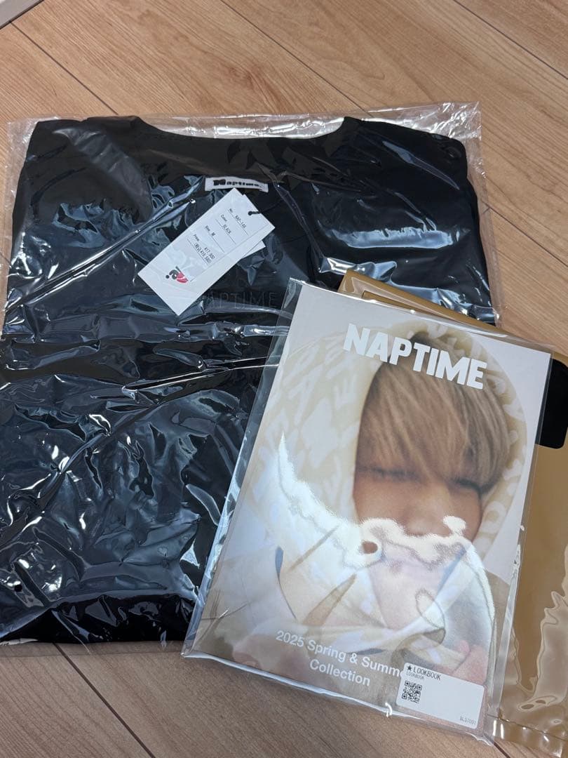 ナップタイム naptime Nissy 刺繍半袖プルオーバー Mサイズ