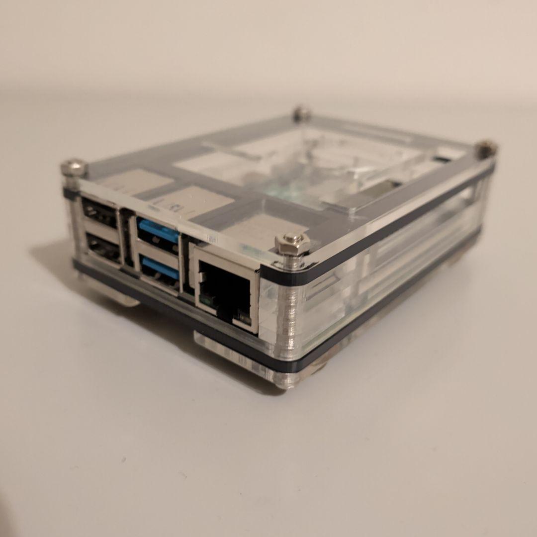 Raspberry PI 4 4GB RAM ケース付き