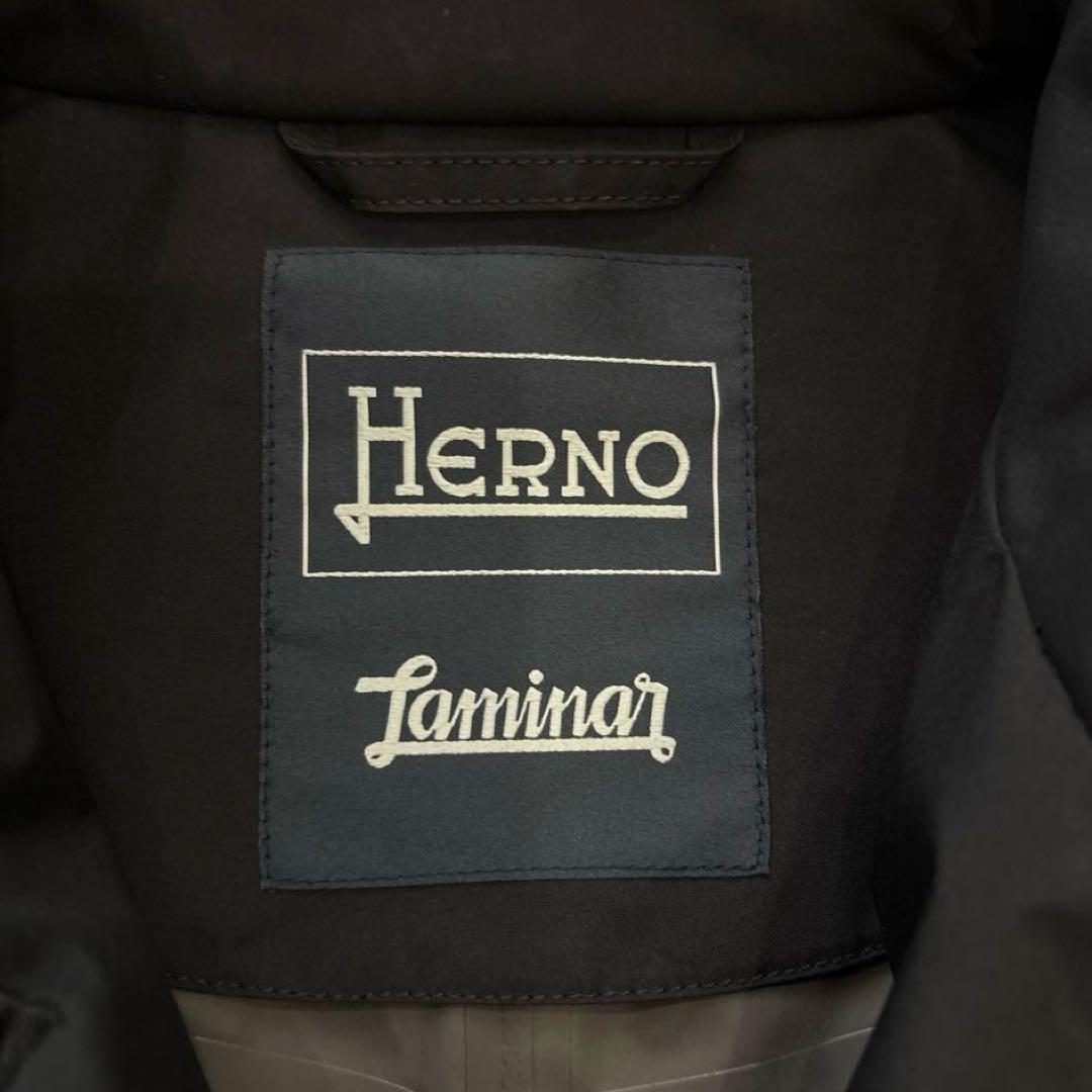 HERNO Laminar フーデッドコート GORE-TEX ネイビー 38