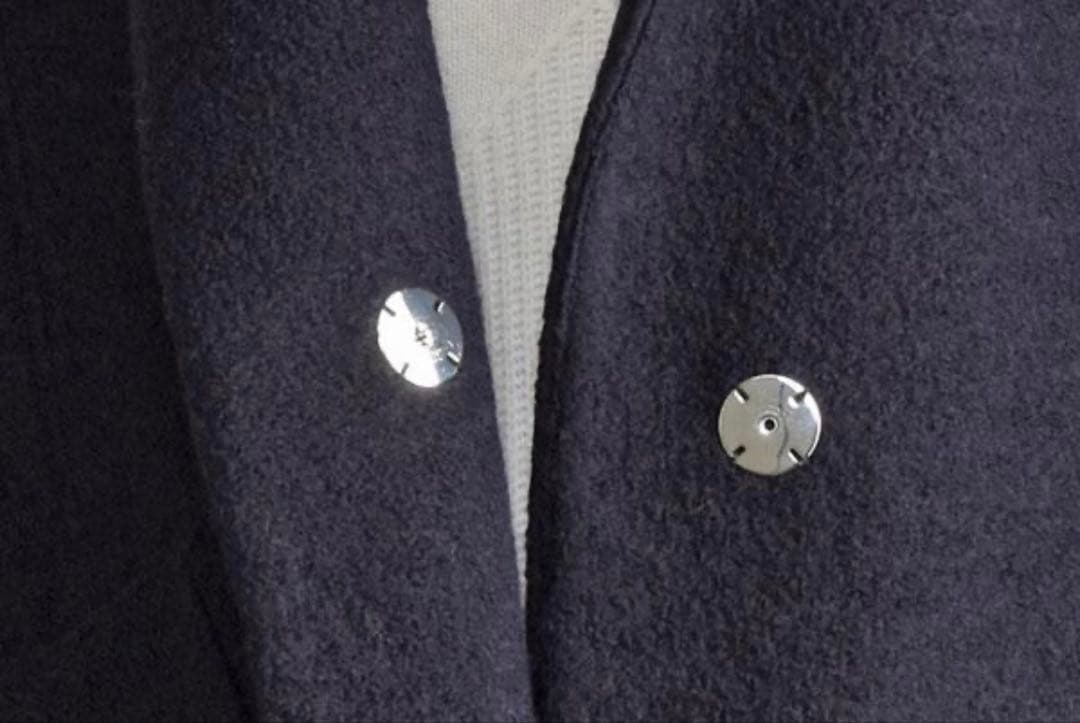 PASSIONE パシオーネ　コクーンシルエットウール混チェスターコート