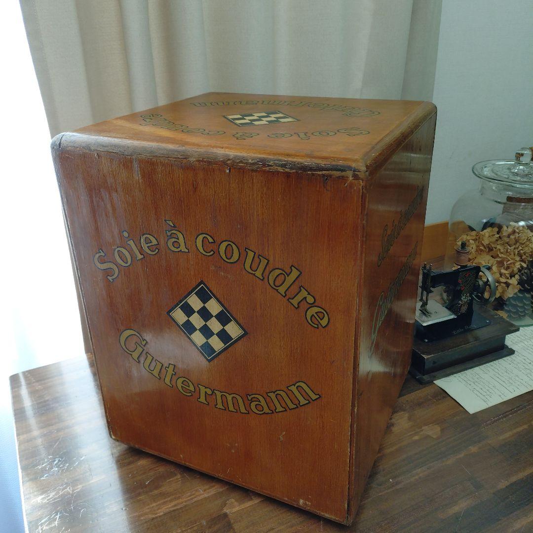 アンティーク スプールキャビネット 糸ケース 店舗什器 ギッターマン 引き出し