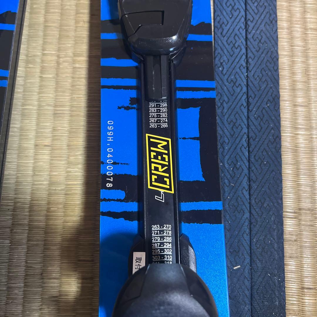 ZUMA SLANTバインディング付きスキー板