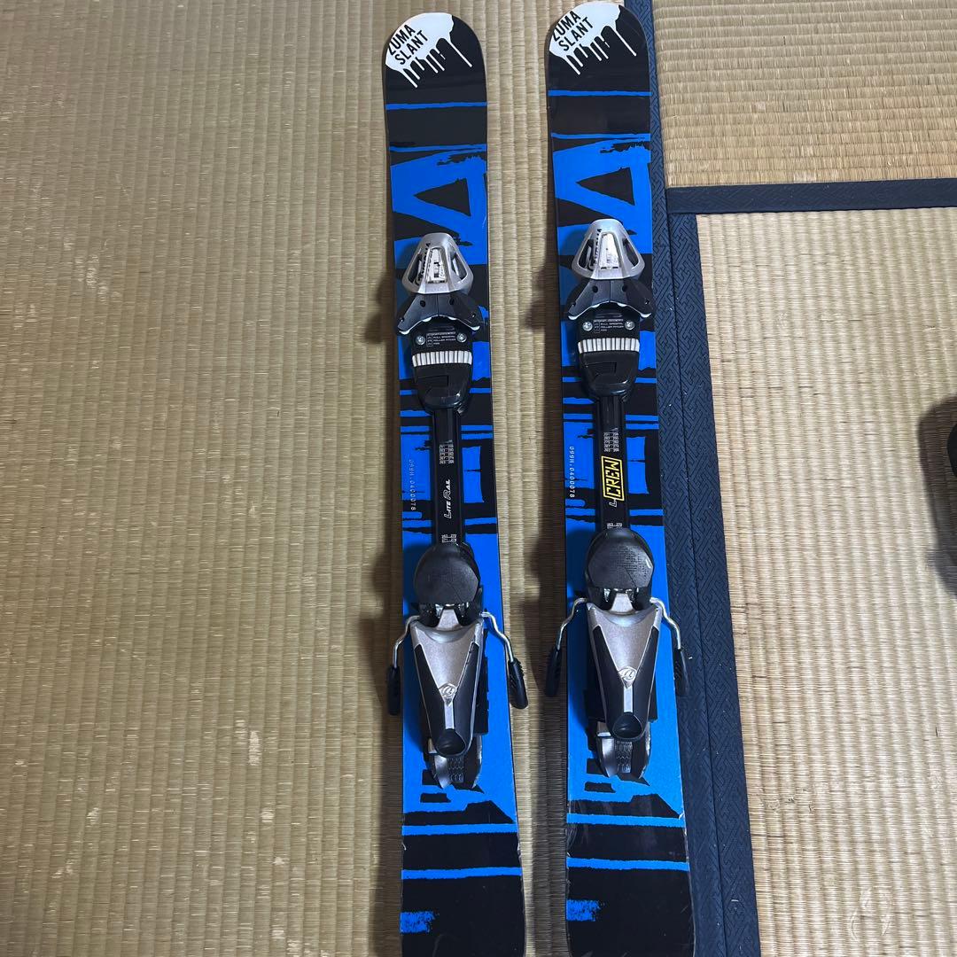 ZUMA SLANTバインディング付きスキー板