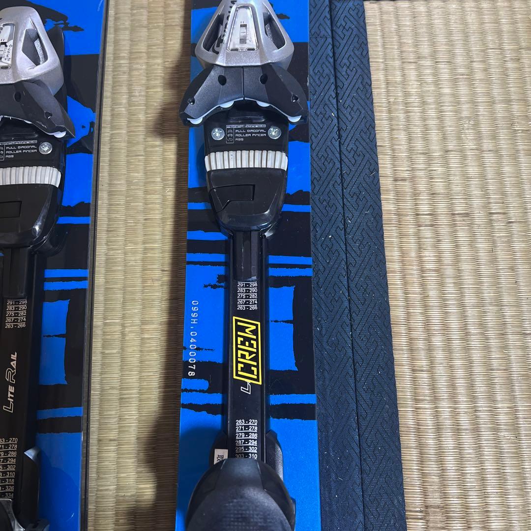 ZUMA SLANTバインディング付きスキー板