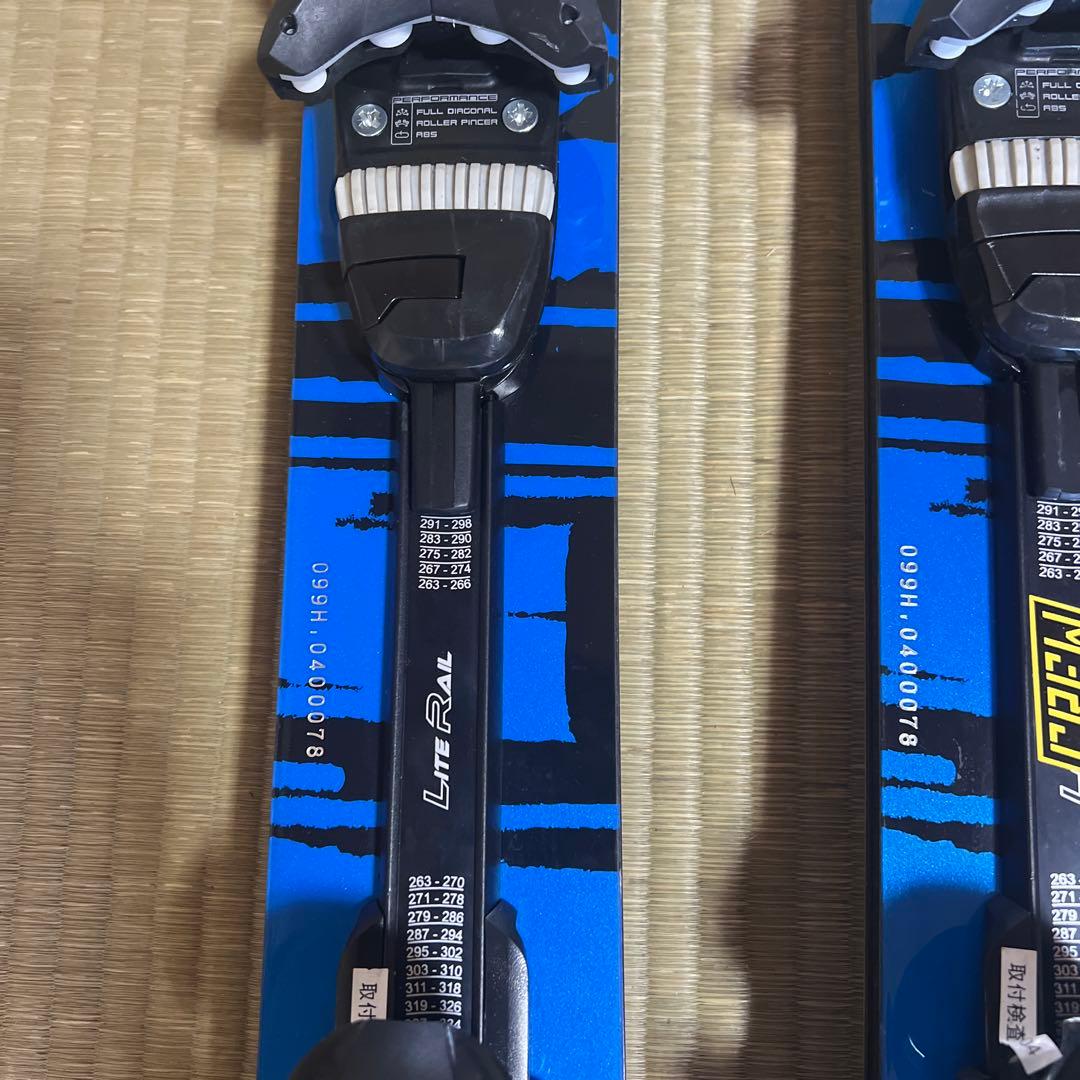 ZUMA SLANTバインディング付きスキー板