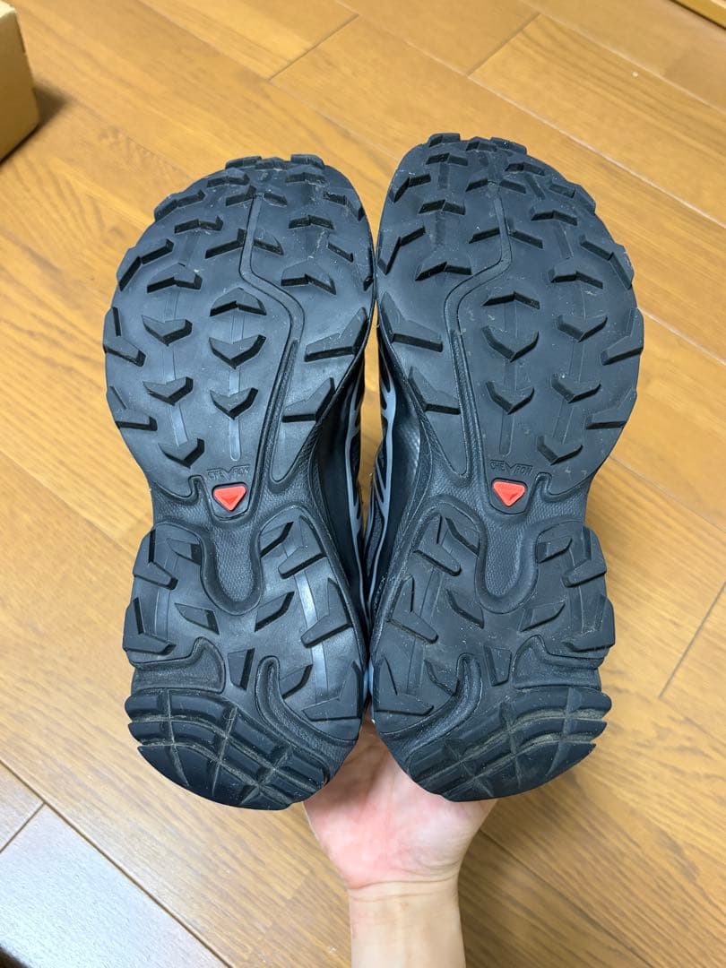 靴 SALOMON XT-6 GORE-TEX Black
