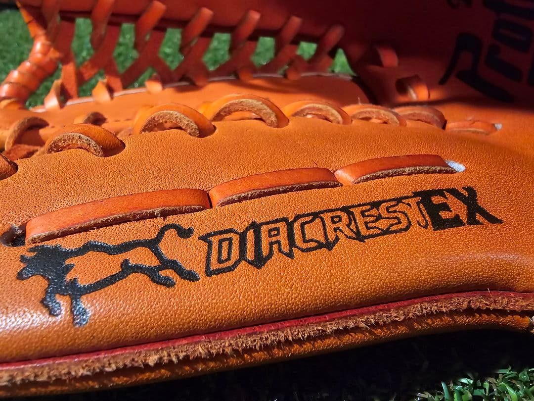 ミズノ　ビューリーグ　軟式　ジュニアサイズ　プラチナM　イチローモデル　オレンジ