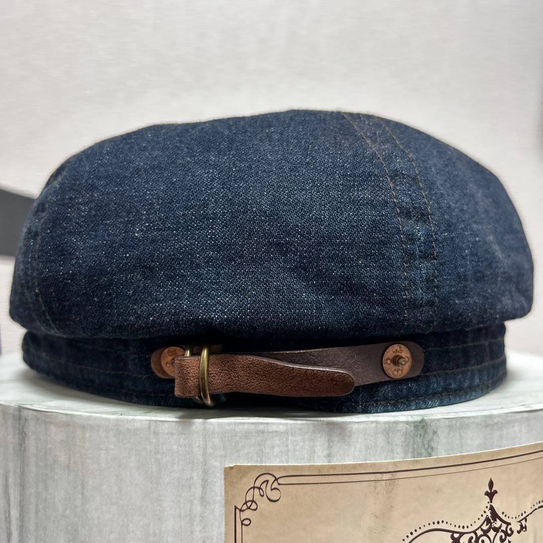 RRL デニム　インディゴ　キャップ