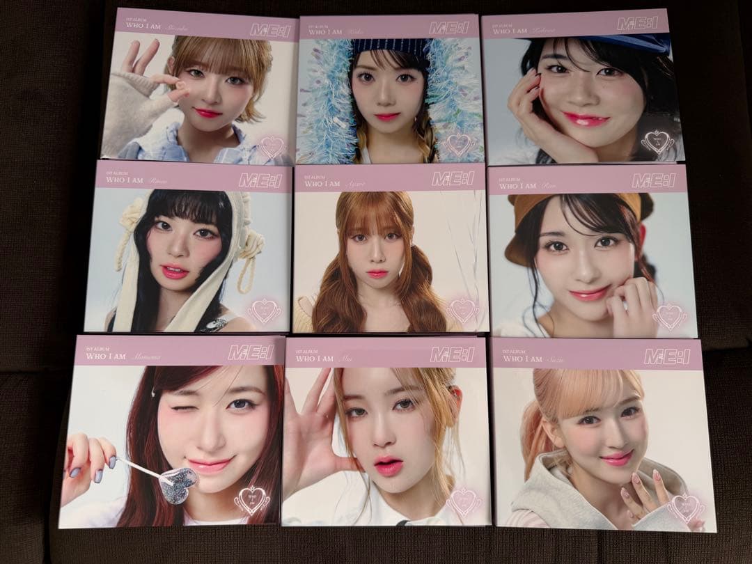 ME:I WHO I AM FC盤CD 全員セット（ポスター・トレカ・カード）