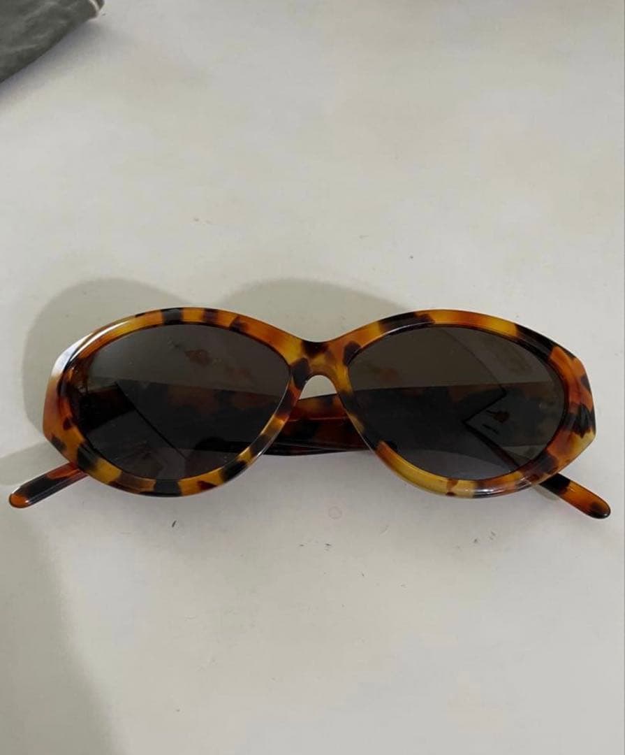 GUCCI トータスシェル キャットアイサングラス