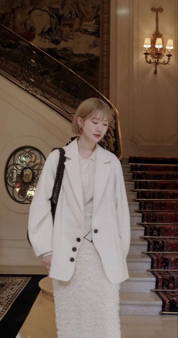 eaphi CLASSIC WOOL WAVE JACKET新品即発送