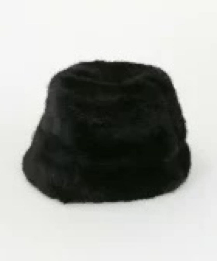 【新品未使用タグ付き】UNITED ARROWSフェイクファー　バケットハット