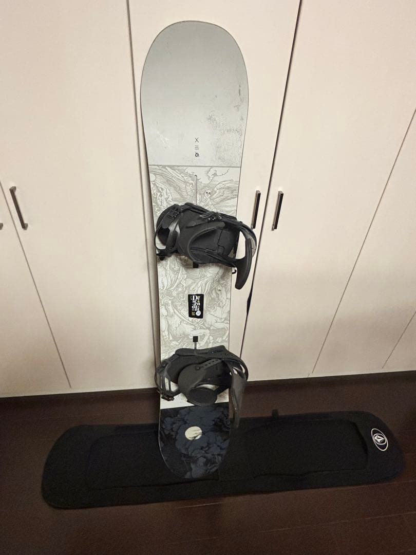 BURTON DESCENDANT 155cm × CUSTOM Mサイズ