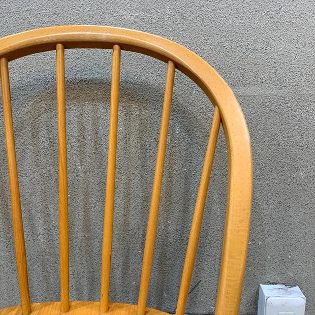 オールドキツツキ（飛騨産業家具）ウィンザー回転チェア④