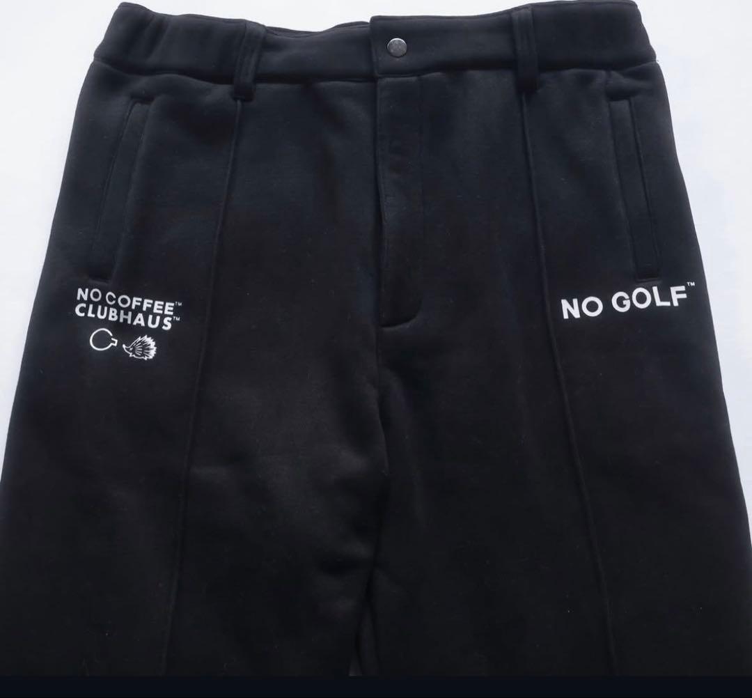 NO COFFEE CLUBHAUS NO GOLF クラブハウス　裏起毛パンツ
