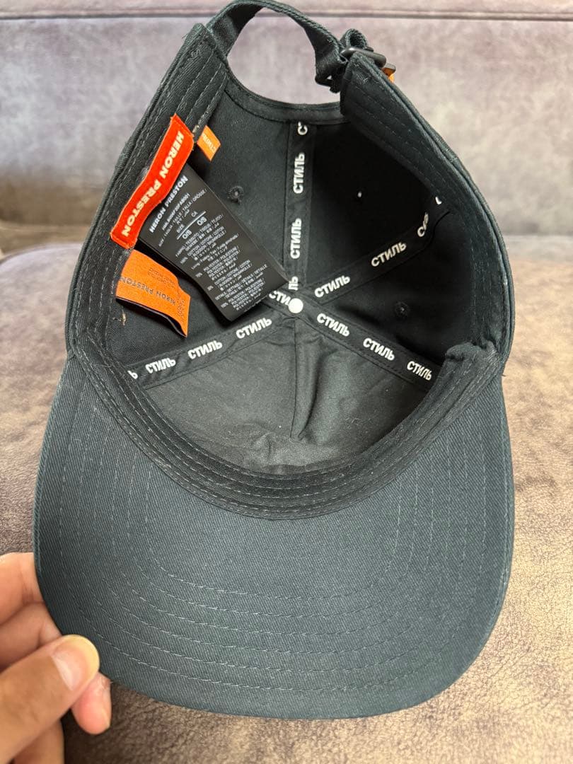 HERON PRESTON ブラックキャップ