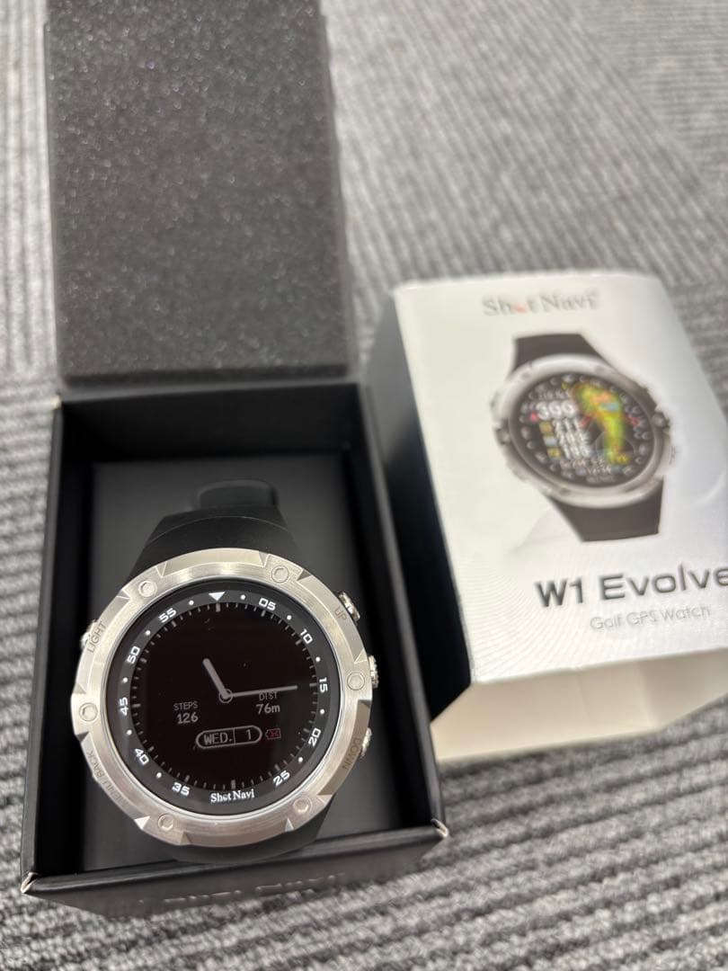 S47　ゴルフ ナビ　Shot Navi W1 Evolve ゴルフGPS