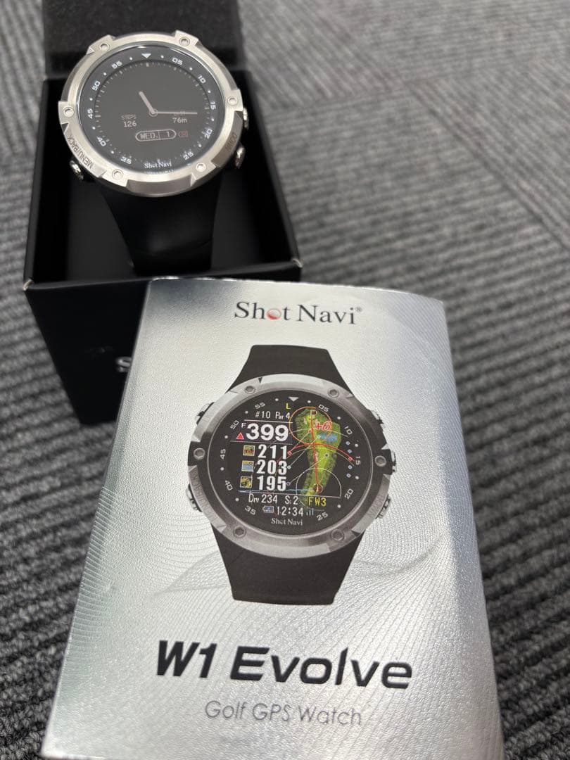 S47　ゴルフ ナビ　Shot Navi W1 Evolve ゴルフGPS