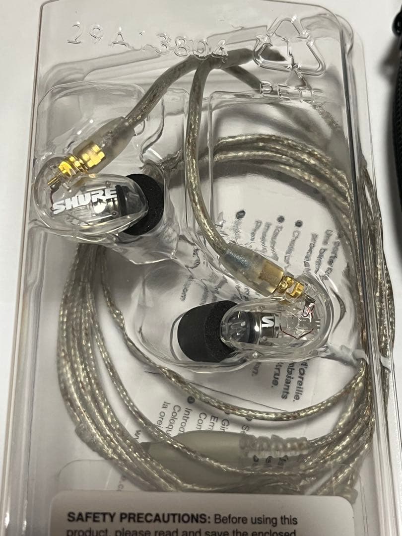 SHURE シュア イヤホン 有線 SE215-CL-A クリア