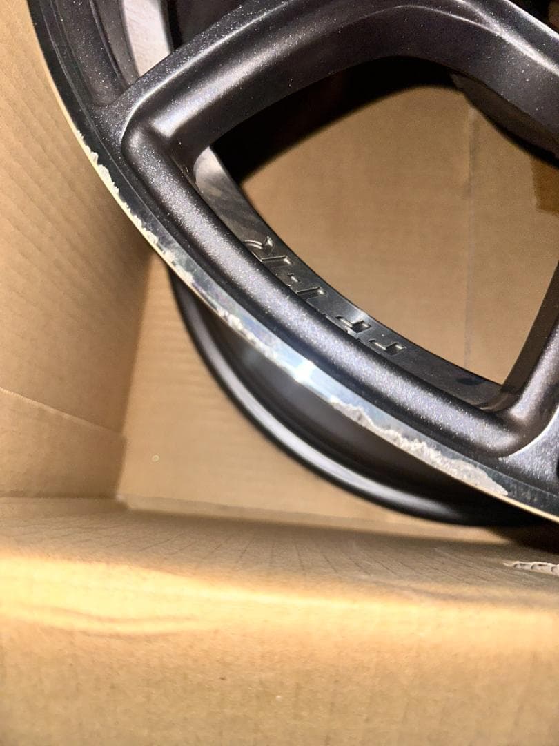 【SSR GTX02】中古ホイール18インチ 9.5J +45