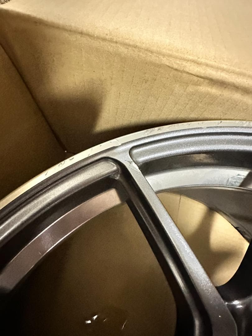 【SSR GTX02】中古ホイール18インチ 9.5J +45