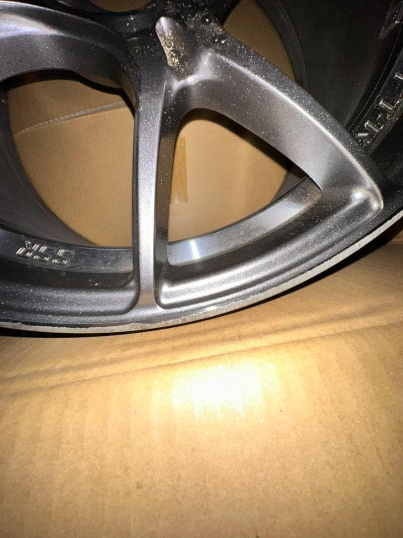 【SSR GTX02】中古ホイール18インチ 9.5J +45