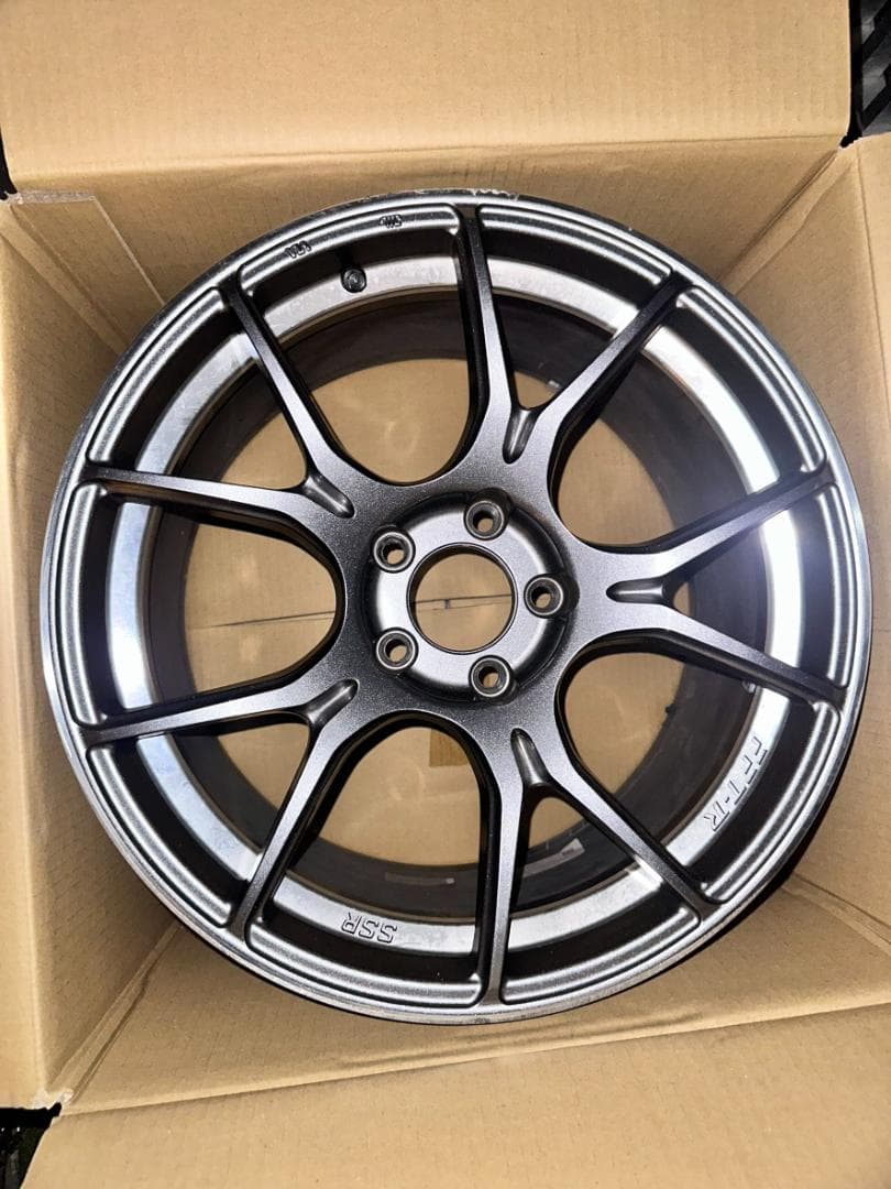 【SSR GTX02】中古ホイール18インチ 9.5J +45