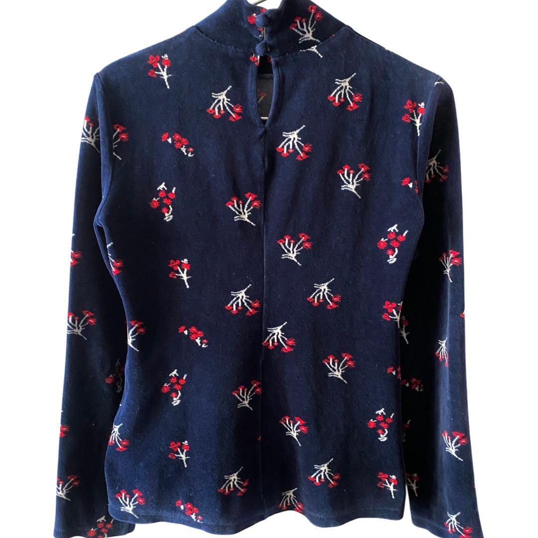 【限定カラー】Mame Kurogouchi ベロア トップス カットソー 長袖