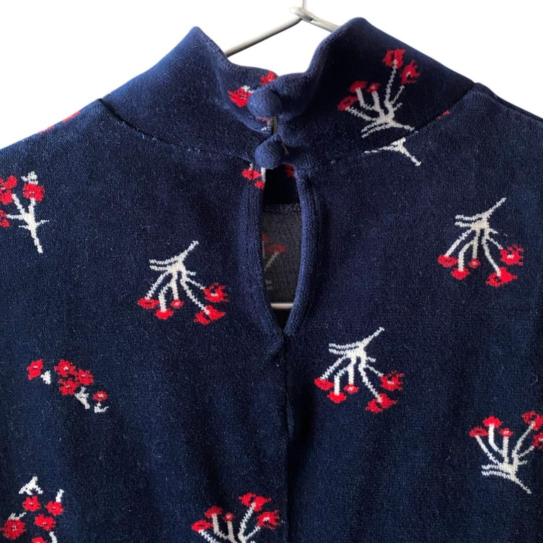 【限定カラー】Mame Kurogouchi ベロア トップス カットソー 長袖