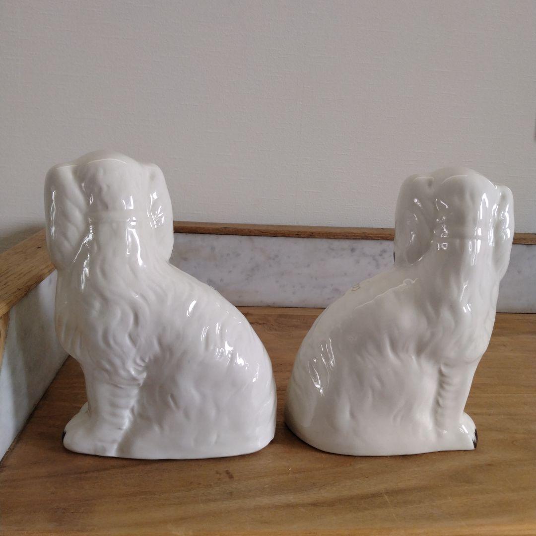 難あり・スタッフォードシャードッグ マントルピース・イギリスビクトリア