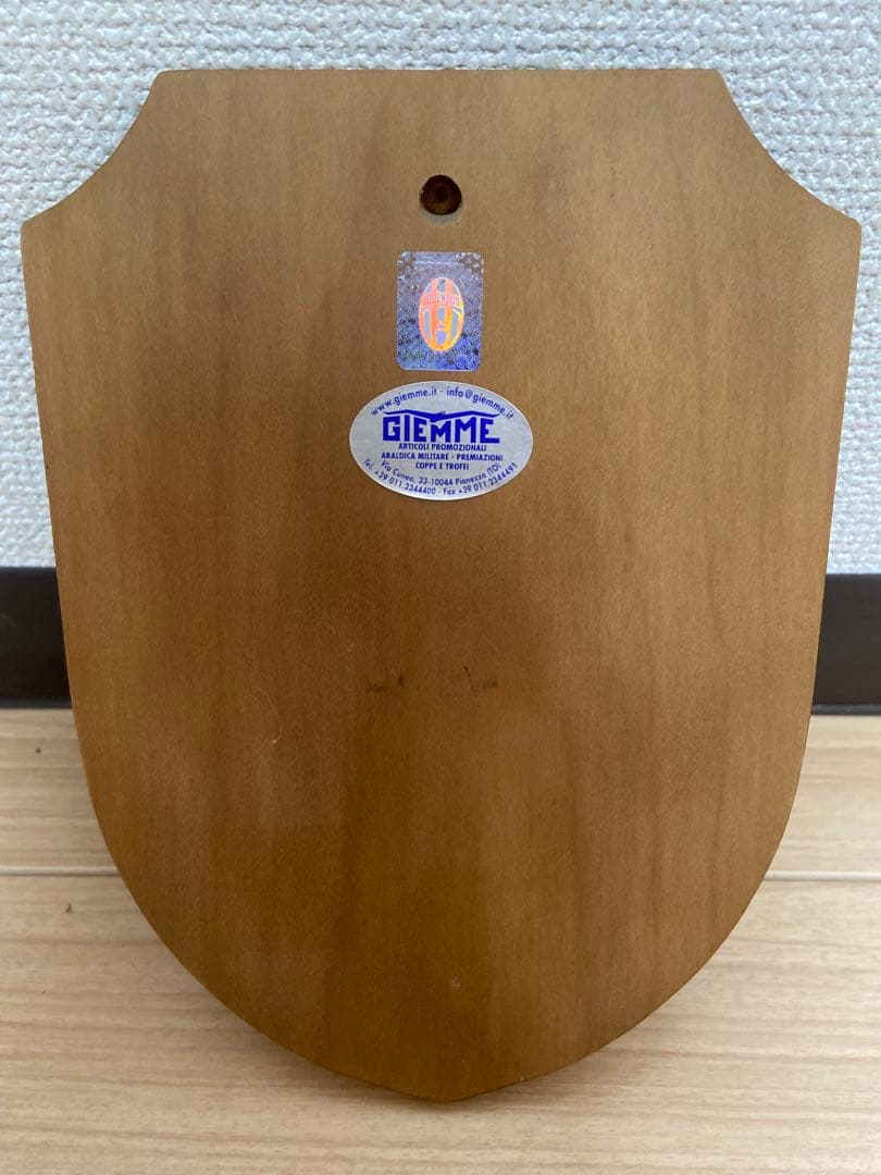 ユベントス　置物　エンブレム　盾　GIEMME juventus 記念品