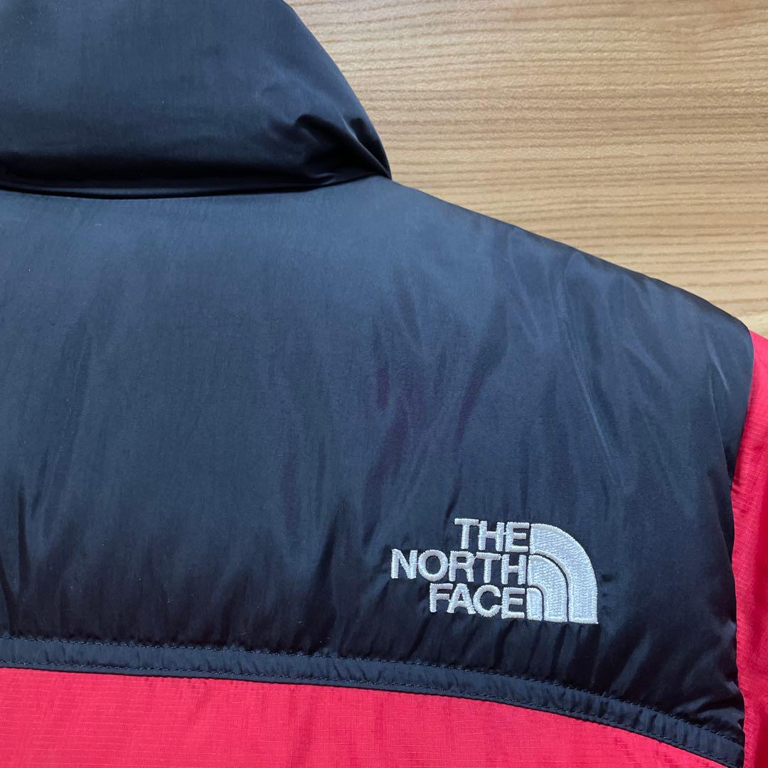 【美品‼︎】THE NORTH FACE ダウンジャケット 150 赤黒