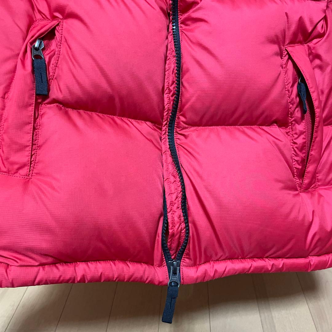 【美品‼︎】THE NORTH FACE ダウンジャケット 150 赤黒