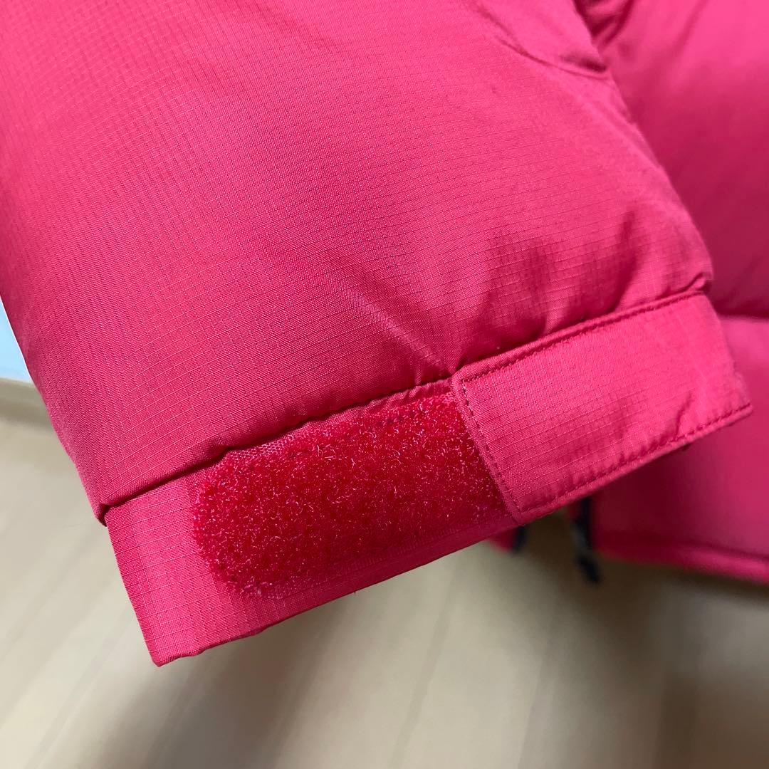 【美品‼︎】THE NORTH FACE ダウンジャケット 150 赤黒