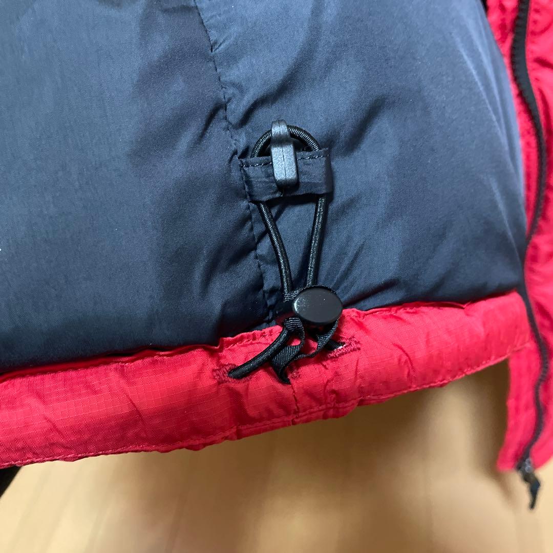 【美品‼︎】THE NORTH FACE ダウンジャケット 150 赤黒